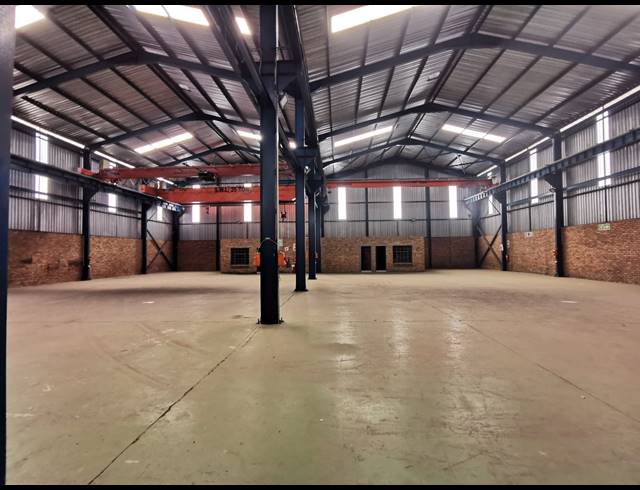 1,600M² FACTORY TO LET IN GERMISTON INDUSTRIAL